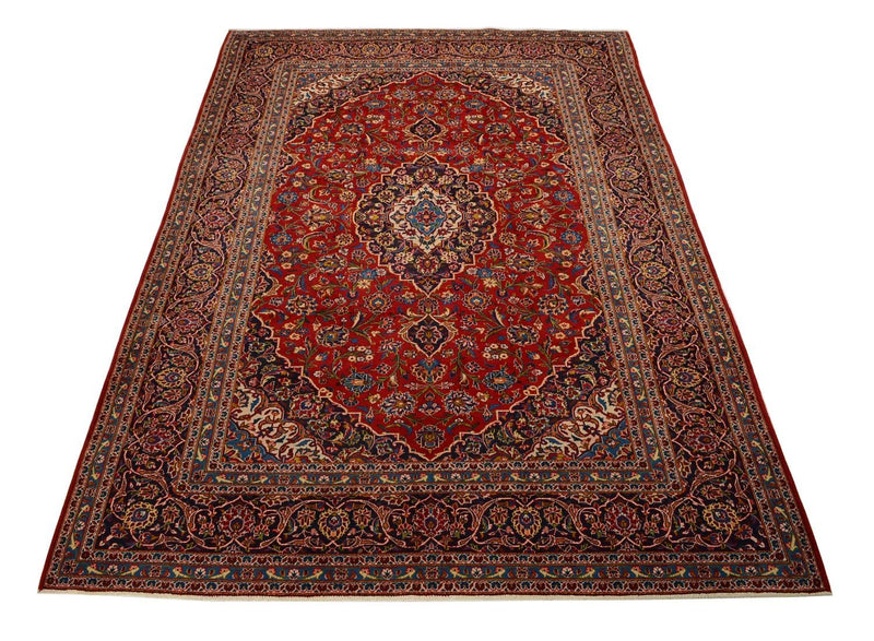カシャーン 絨毯 357x245cm - ペルシャ絨毯