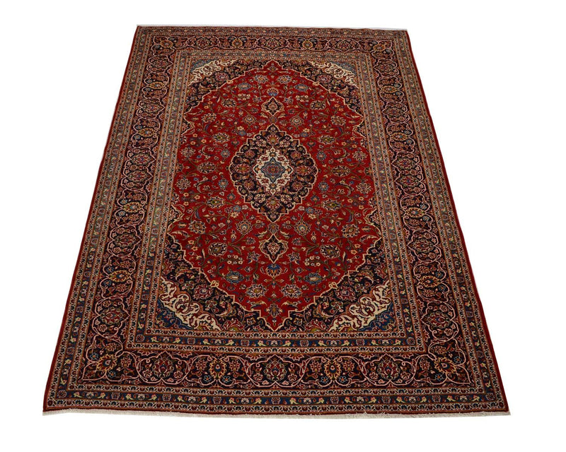カシャーン 絨毯 360x255cm - ペルシャ絨毯