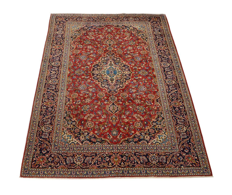 カシャーン 絨毯 359x252cm - ペルシャ絨毯