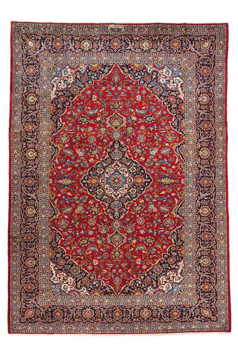 カシャーン 絨毯 360x255cm - ペルシャ絨毯