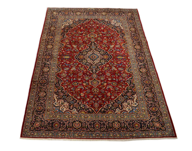 カシャーン 絨毯 360x255cm - ペルシャ絨毯