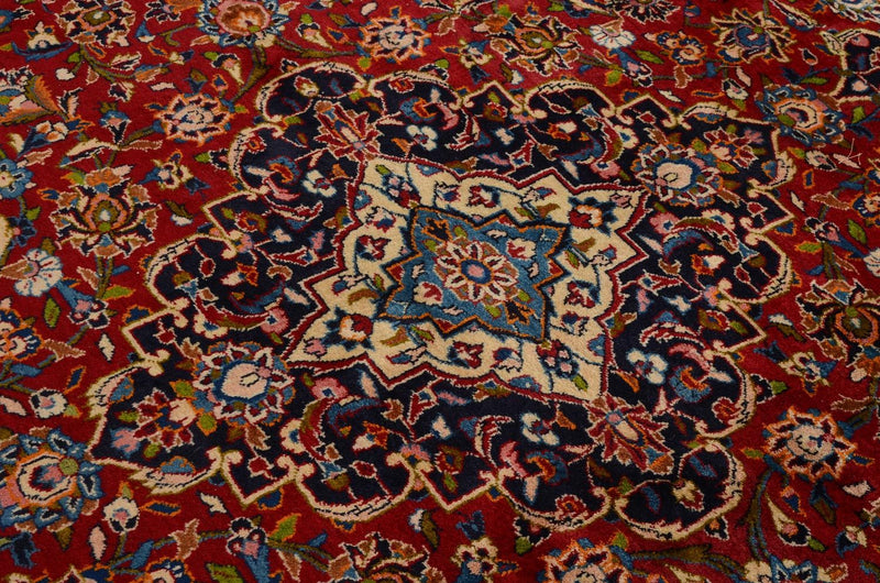 カシャーン 絨毯 365x258cm - ペルシャ絨毯