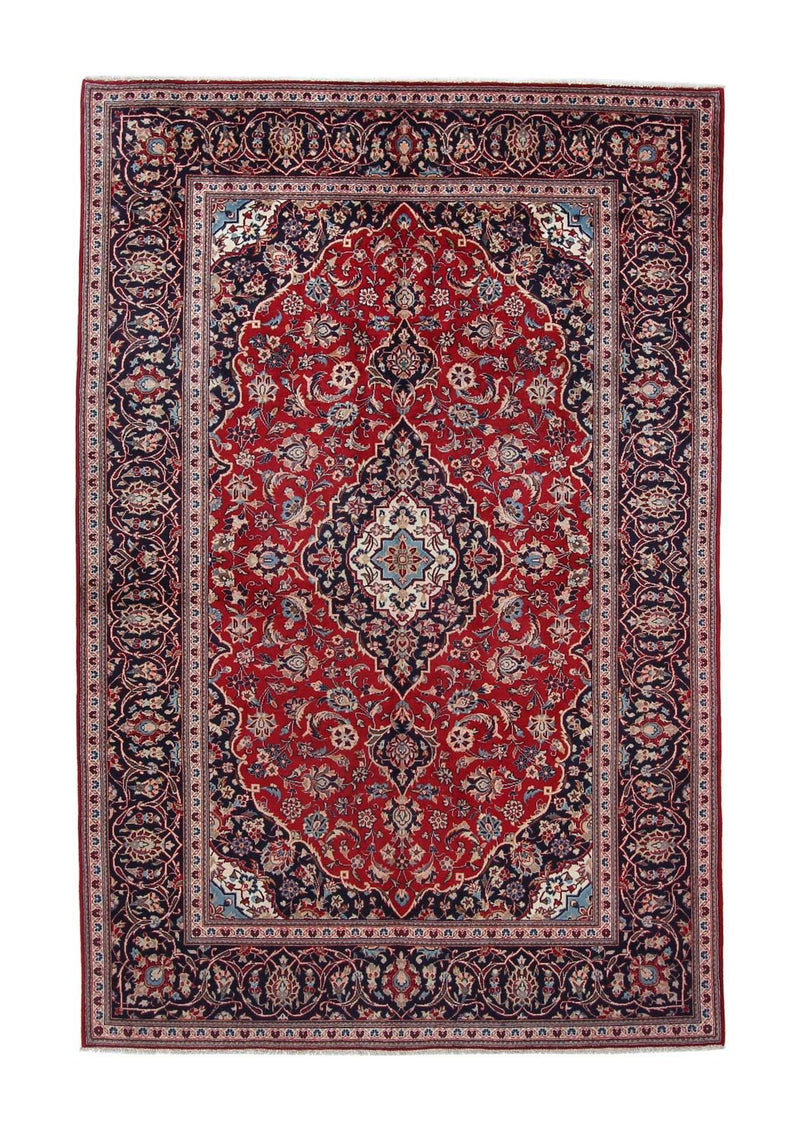カシャーン 絨毯 297x195cm - ペルシャ絨毯