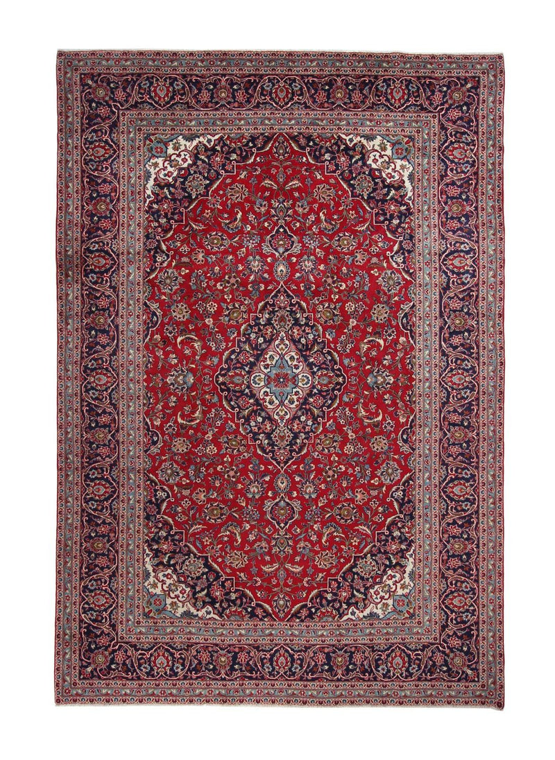 カシャーン 絨毯 353x242cm - ペルシャ絨毯