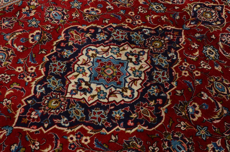 カシャーン 絨毯 303x202cm - ペルシャ絨毯