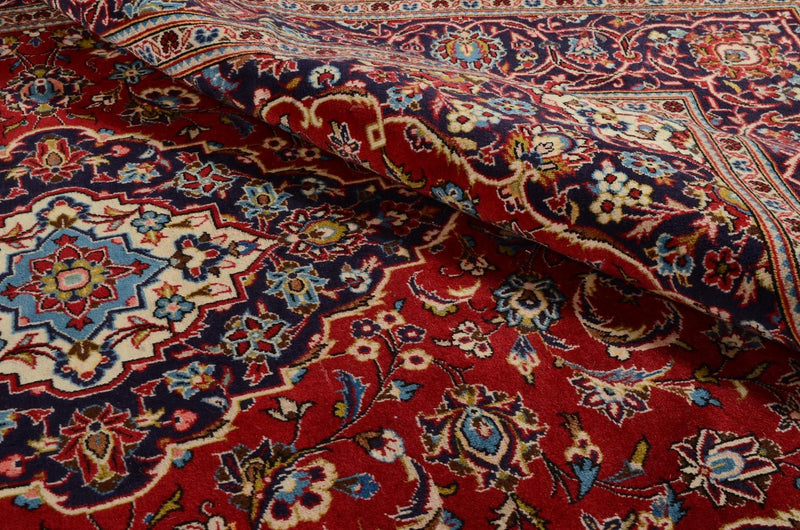 カシャーン 絨毯 303x202cm - ペルシャ絨毯