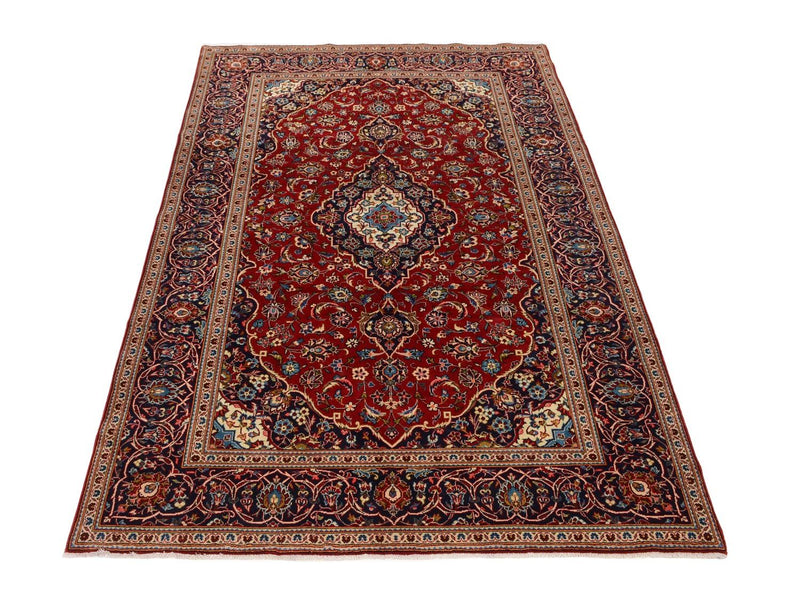 カシャーン 絨毯 303x202cm - ペルシャ絨毯