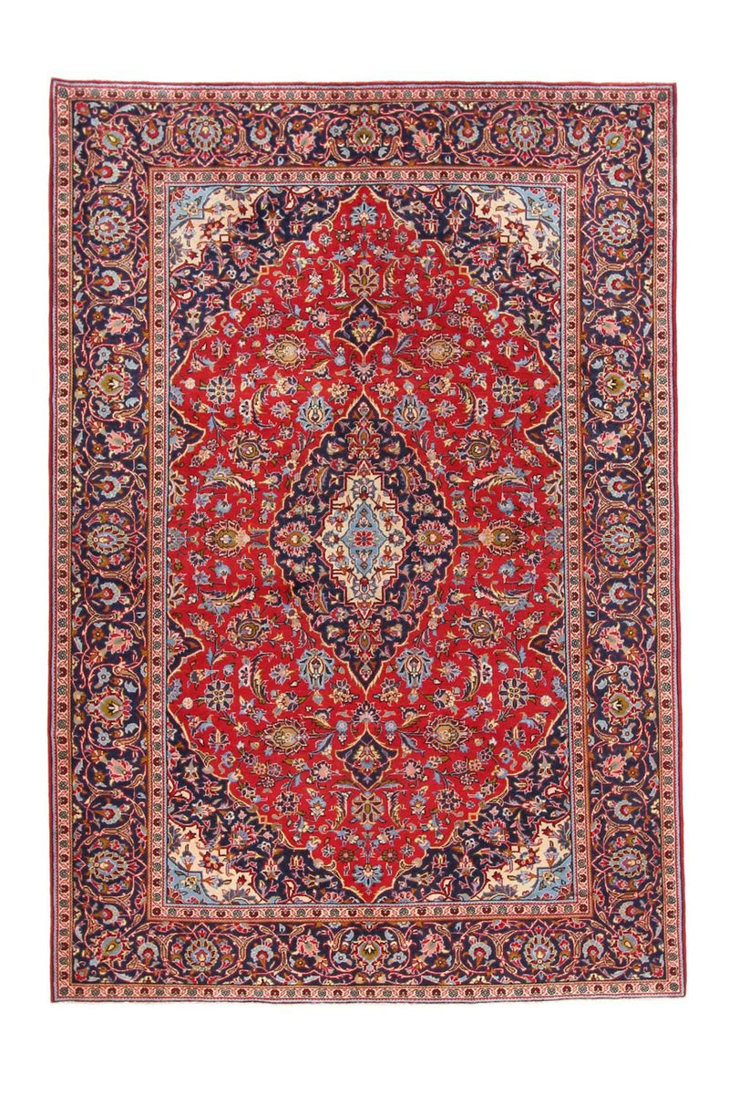 カシャーン 絨毯 302x207cm - ペルシャ絨毯