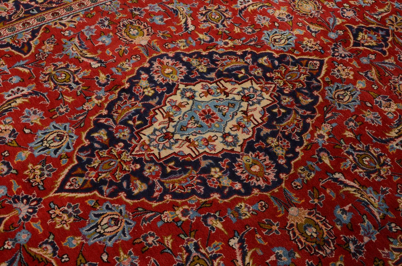 カシャーン 絨毯 302x207cm - ペルシャ絨毯