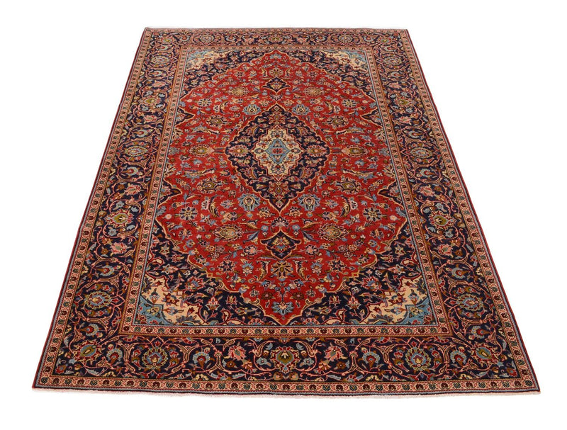 カシャーン 絨毯 302x207cm - ペルシャ絨毯