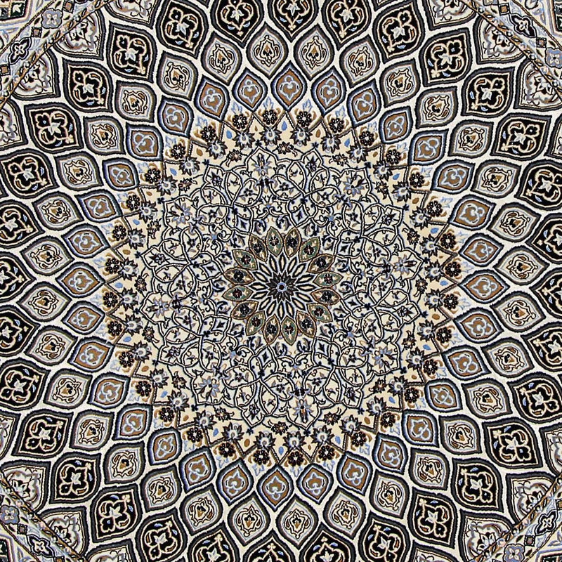 ナイン - 6la 絨毯 200x200cm - ペルシャ絨毯