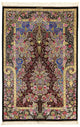ゴム - シルク 絨毯 197x128cm - ペルシャ絨毯