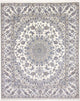 ナイン - 12la 絨毯 295x242cm - ペルシャ絨毯