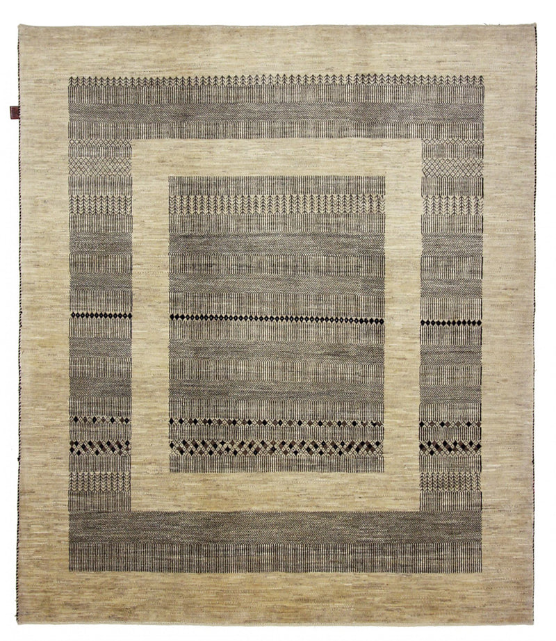 インド ロリバフト 絨毯 235x203cm - ウールラグ