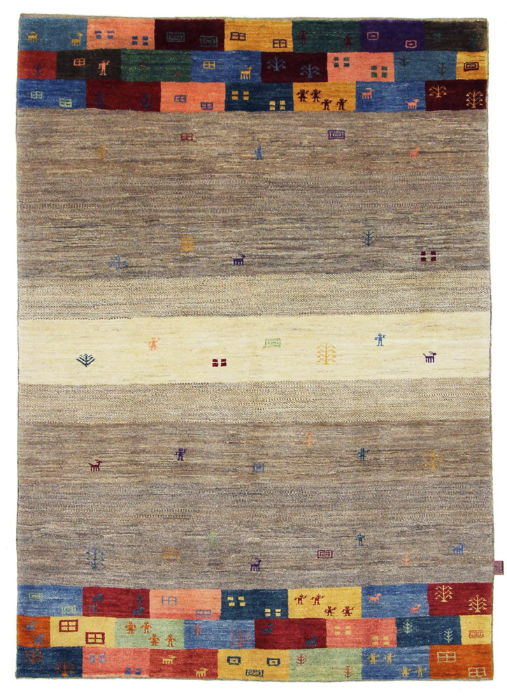 インド ロリバフト 絨毯 236x170cm - ウールラグ
