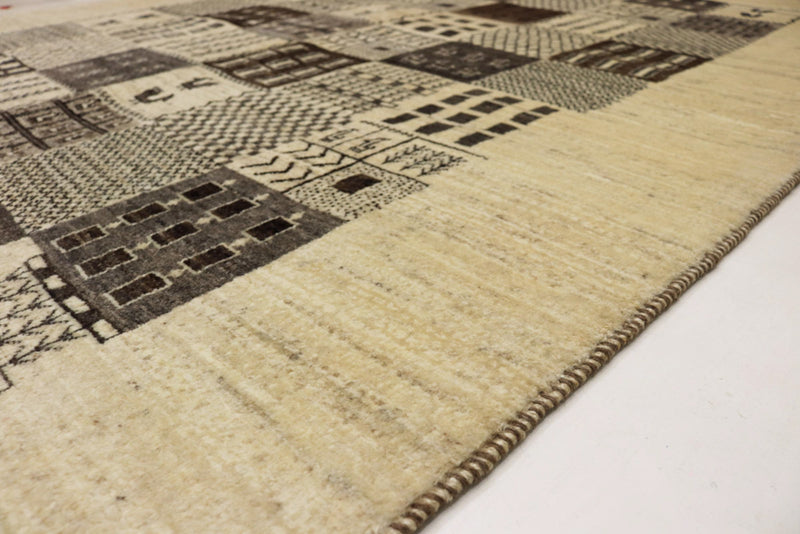 インド ロリバフト 絨毯 206x152cm - ウールラグ