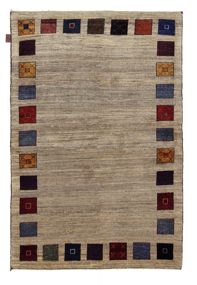 インド ロリバフト 絨毯 156x102cm - ウールラグ
