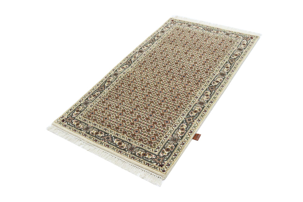 インド タブリーズ 絨毯 163x88cm - オリエンタル絨毯