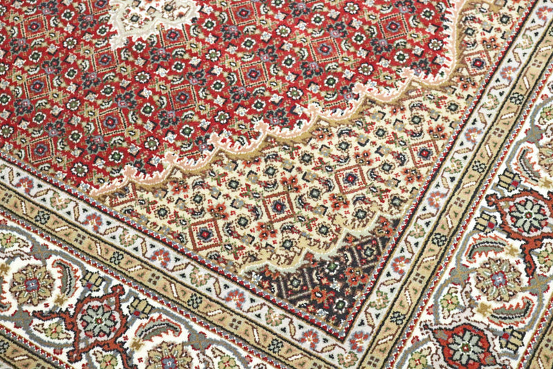 インド タブリーズ 絨毯 244x168cm - オリエンタル絨毯