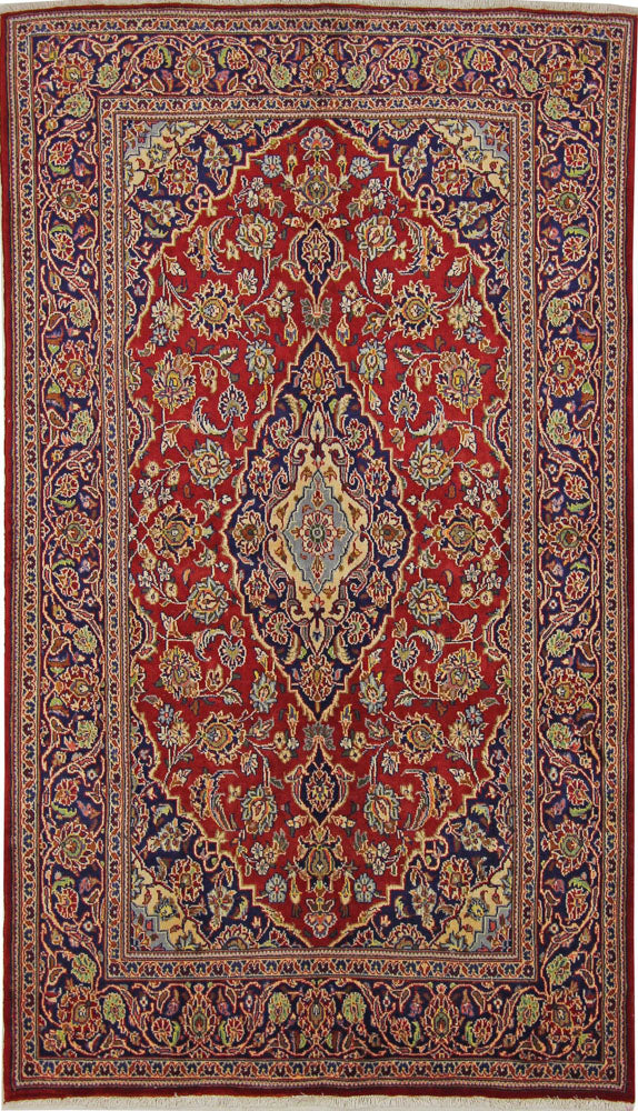 カシャーン 絨毯 230x133cm - ペルシャ絨毯