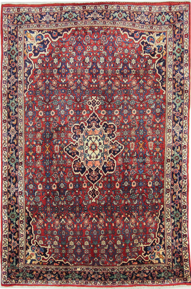 ホセイナバード 絨毯 205x136cm - ペルシャ絨毯