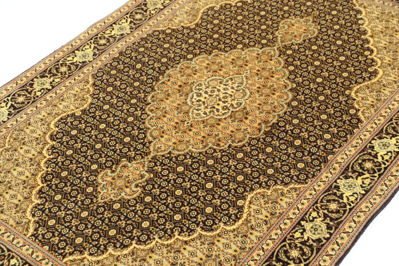 タブリーズ - 50 Raj 絨毯 148x101cm - ペルシャ絨毯