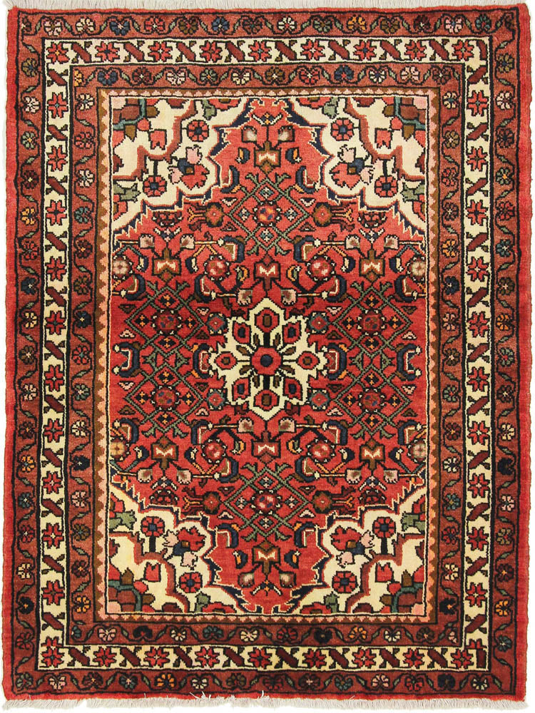 ホセイナバード 絨毯 145x100cm - ペルシャ絨毯