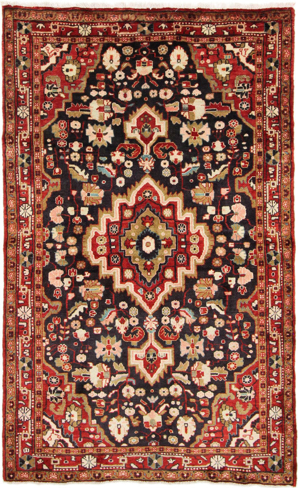 ナハバンド 絨毯 220x135cm - ペルシャ絨毯
