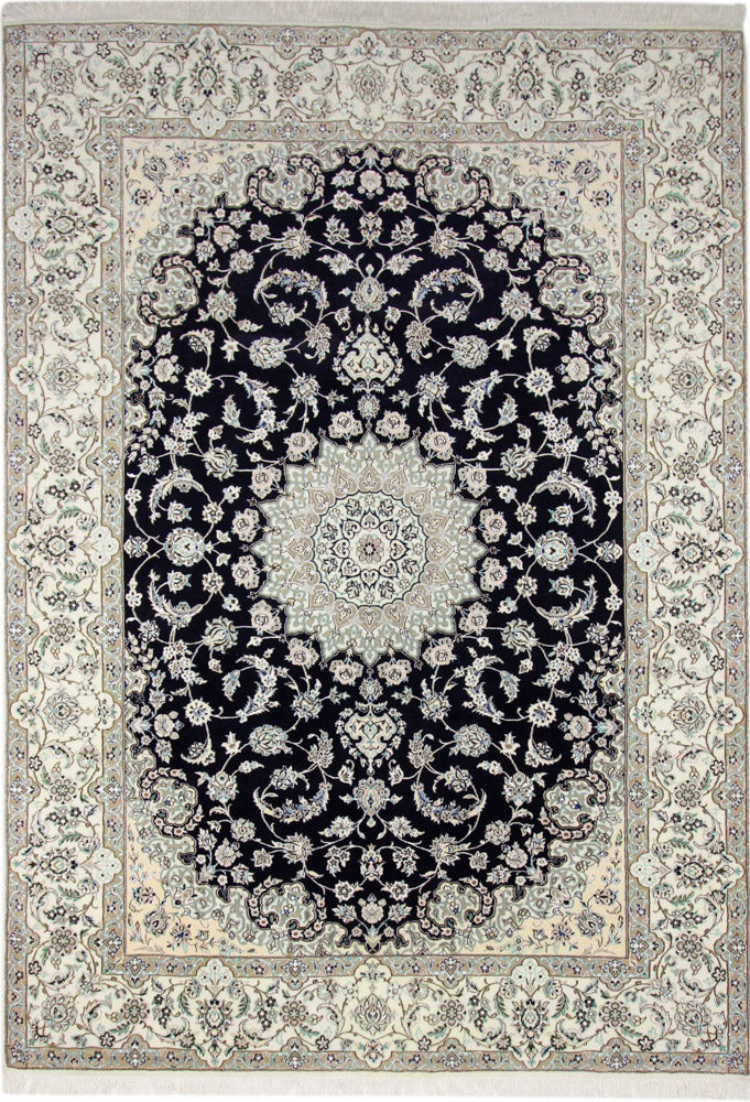 ナイン 絨毯 345x246cm - ペルシャ絨毯