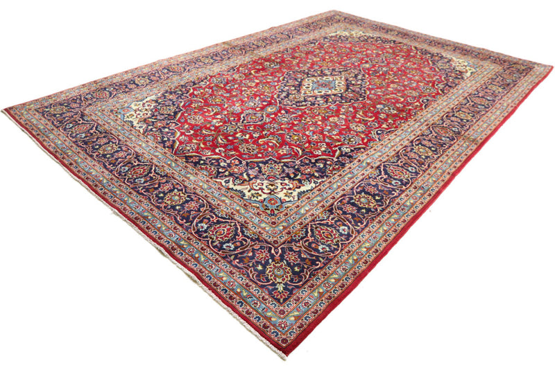 カシャーン 絨毯 360x245cm - ペルシャ絨毯