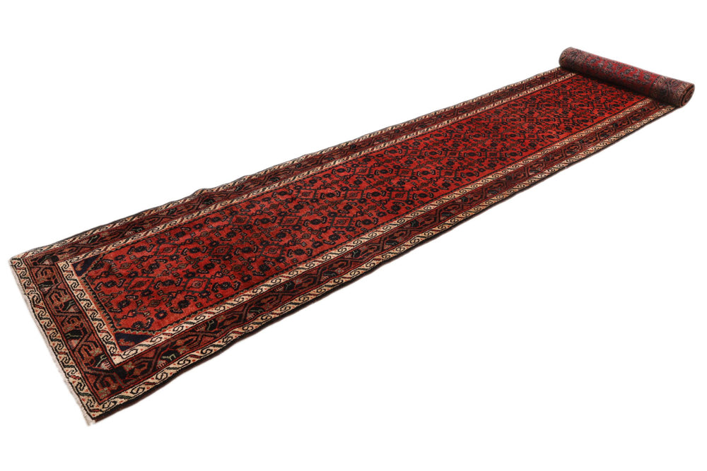 ホセイナバード 絨毯 485x85cm - ペルシャ絨毯