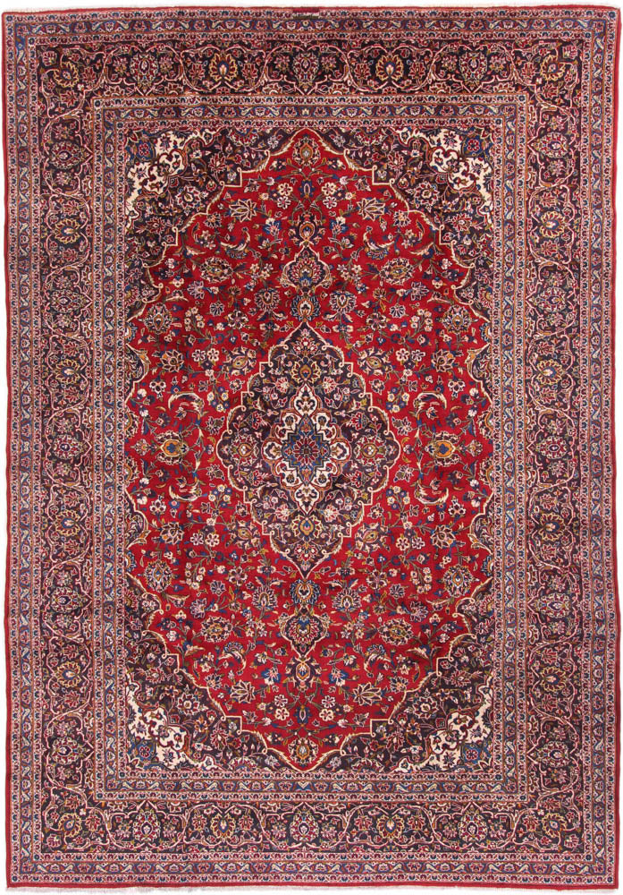 カシャーン 絨毯 385x260cm - ペルシャ絨毯