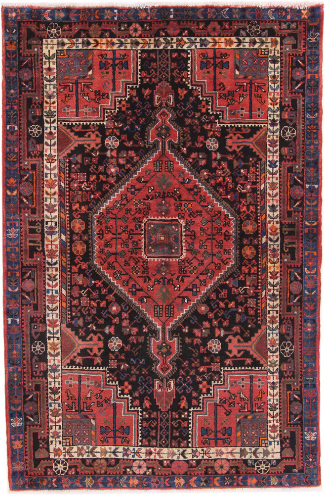 ナハバンド 絨毯 200x133cm - ペルシャ絨毯