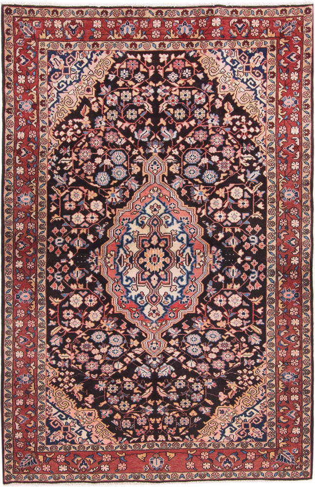 ナハバンド 絨毯 210x135cm - ペルシャ絨毯