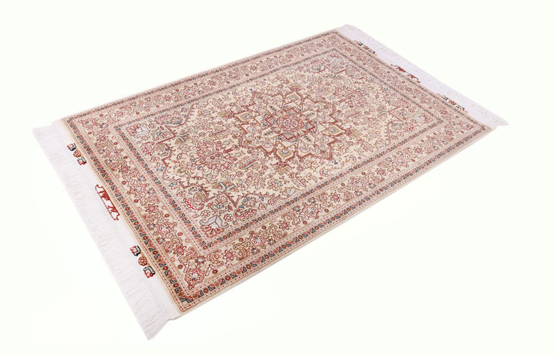 タブリーズ - 50 Raj 絨毯 160x100cm - ペルシャ絨毯