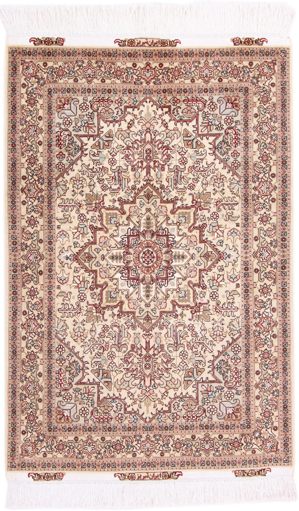 タブリーズ - 50 Raj 絨毯 160x100cm - ペルシャ絨毯