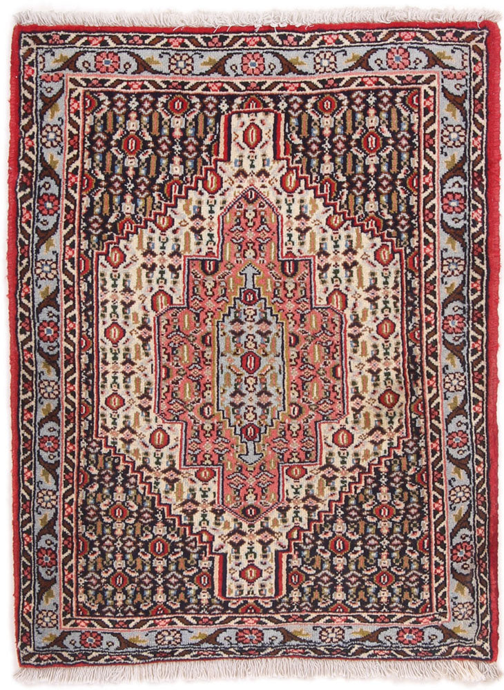 センネ 絨毯 100x74cm - ペルシャ絨毯
