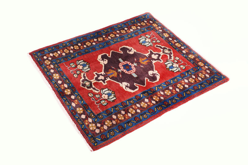 ルードバール 絨毯 90x72cm - ペルシャ絨毯