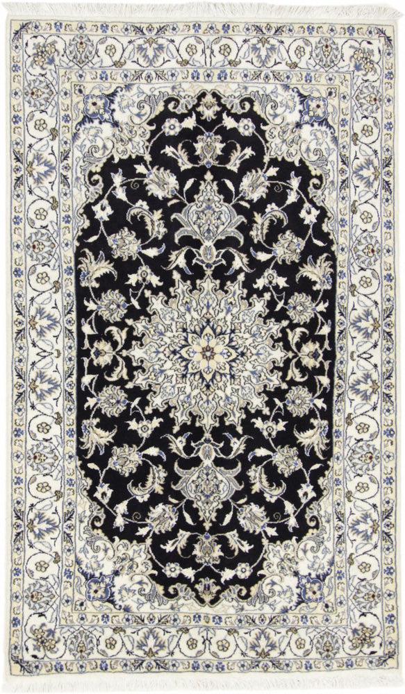 ナイン 絨毯 200x120cm - ペルシャ絨毯