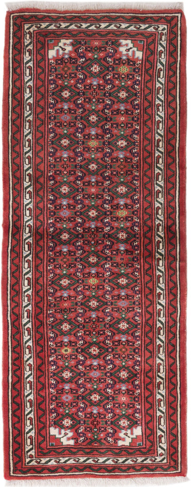 ホセイナバード 絨毯 195x75cm - ペルシャ絨毯
