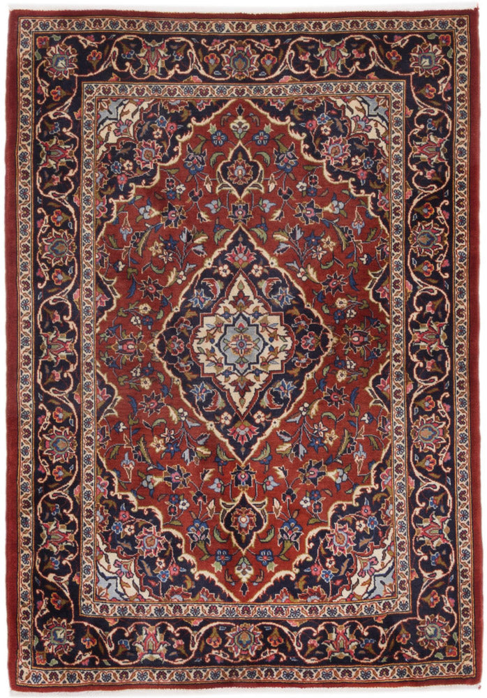 カシャーン 絨毯 150x105cm - ペルシャ絨毯