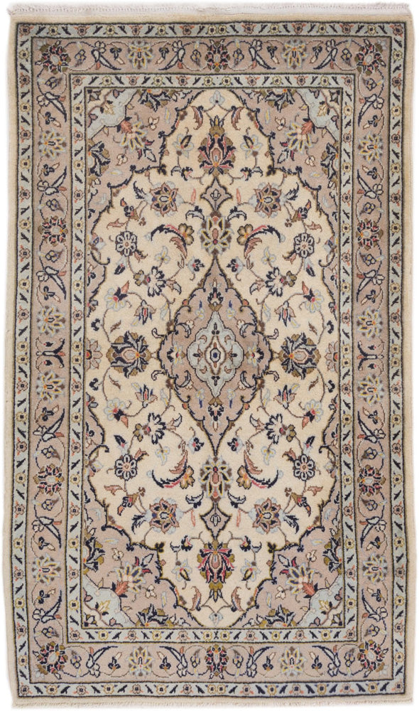 カシャーン 絨毯 155x95cm - ペルシャ絨毯