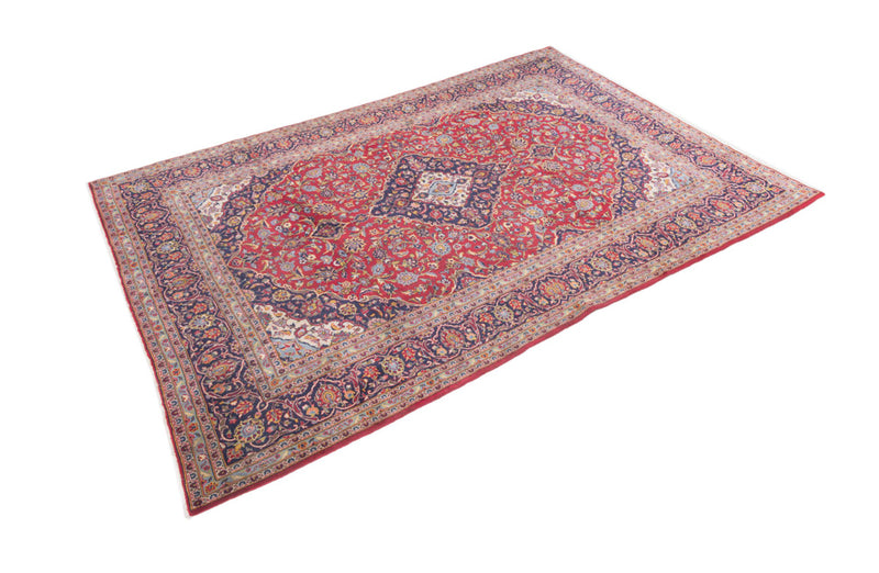 カシャーン 絨毯 340x250cm - ペルシャ絨毯