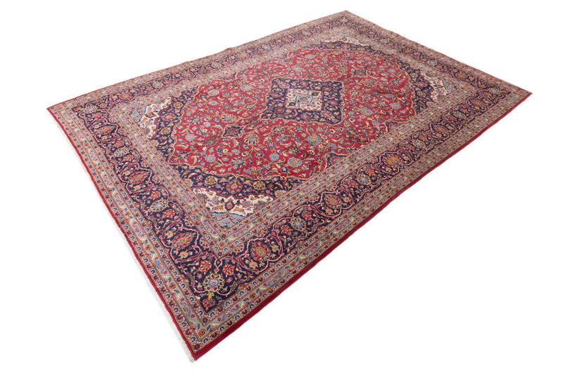 カシャーン 絨毯 340x250cm - ペルシャ絨毯