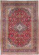 カシャーン 絨毯 335x247cm - ペルシャ絨毯
