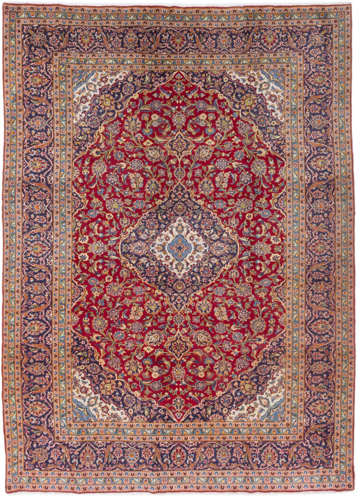 カシャーン 絨毯 335x247cm - ペルシャ絨毯
