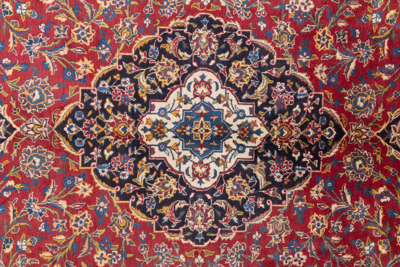 カシャーン 絨毯 350x250cm - ペルシャ絨毯