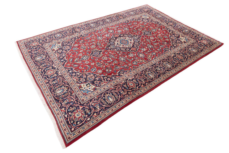 カシャーン 絨毯 344x252cm - ペルシャ絨毯