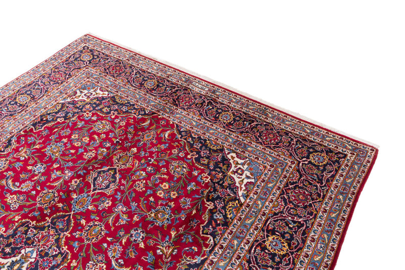 カシャーン 絨毯 355x255cm - ペルシャ絨毯