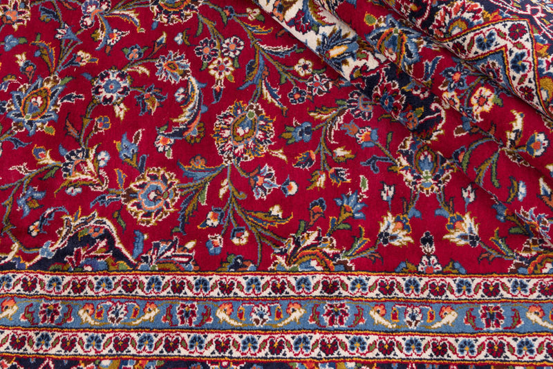 カシャーン 絨毯 355x255cm - ペルシャ絨毯